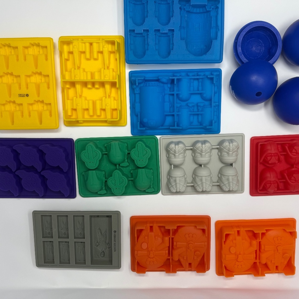 Star Wars Silicone molds Lot of 14.